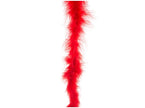 guirlande boa marabou rouge 2m