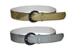 ceinture à paillettes argent