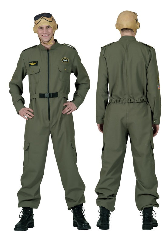 déguisement homme pilote/ aviateur taille l/xl