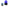 lampe gyrophare led''s bleu 11cm