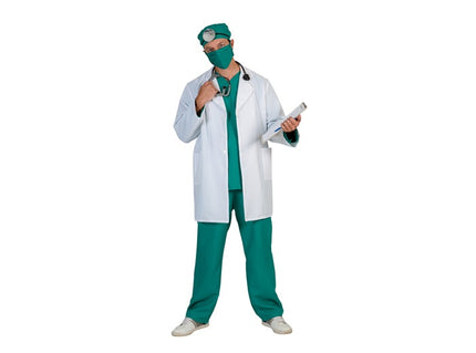 blouse de médecin docteur chirurgien blanche homme taille xxl