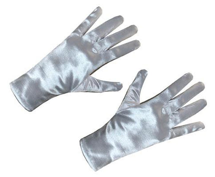 paire de gants satin blanc