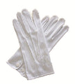 paire de gants blancs nervurés 21cm