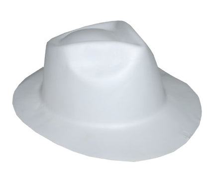 chapeau tribly en plastique eva blanc