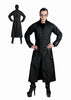 manteau gothique noir homme taille xxl