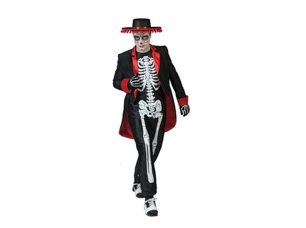 déguisement jour des morts ii homme taille l/xl