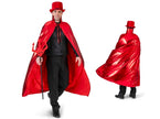 cape de diable démon vampire avec col rouge adulte