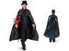 cape de diable démon vampire avec col noire adulte
