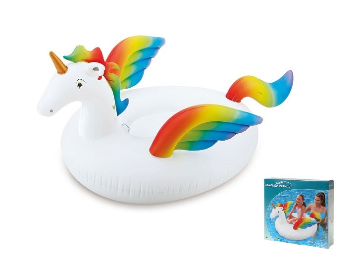 licorne géante gonflable chevauchable 2.2x1.38x1.18m