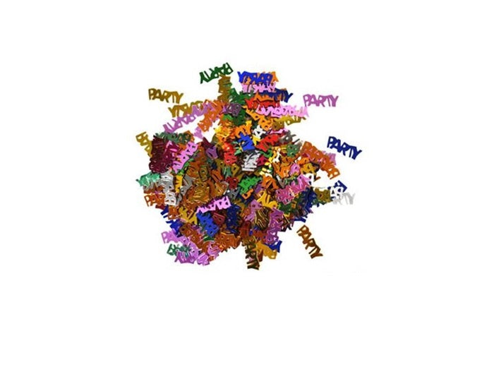 confettis de table motif party multicolores 15gr