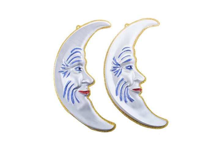 lot de 2 décorations murales lunes 63cm