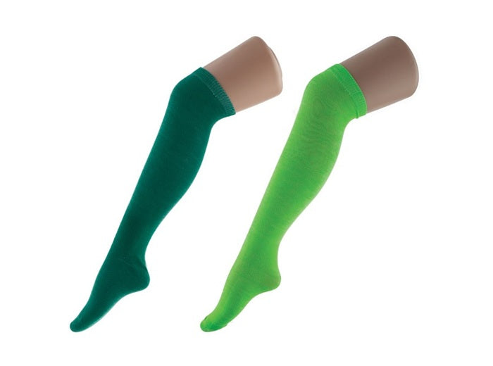 paire de chaussettes verte mix 53cm