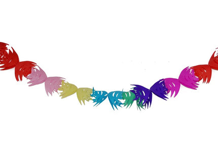 guirlande motifs poissons multicolores 3.6m