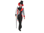 déguisement de jester harley adulte taille xxl