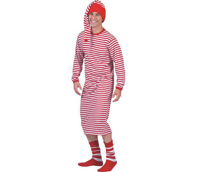 déguisement chemise de nuit longue clown adulte taille l/xl