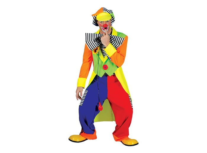 déguisement de clown olaf homme 4pcs taille m/l