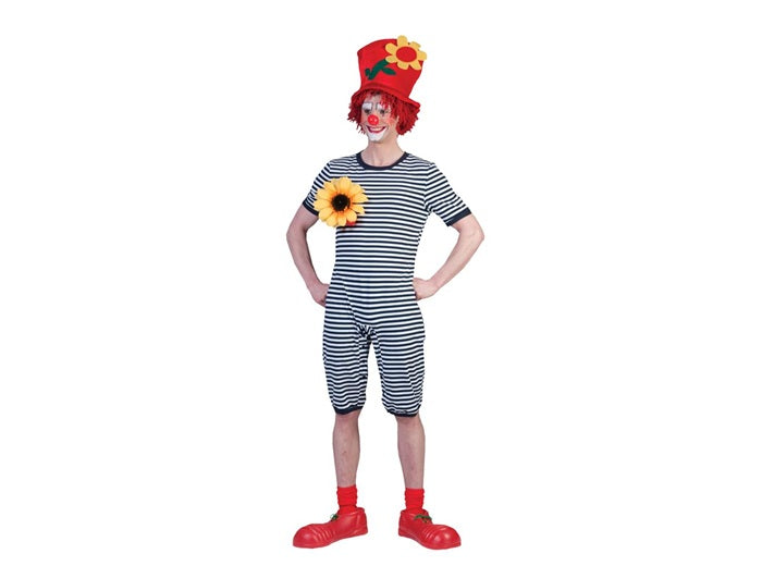 déguisement maillot de bain clown bleu adulte unisexe taille s