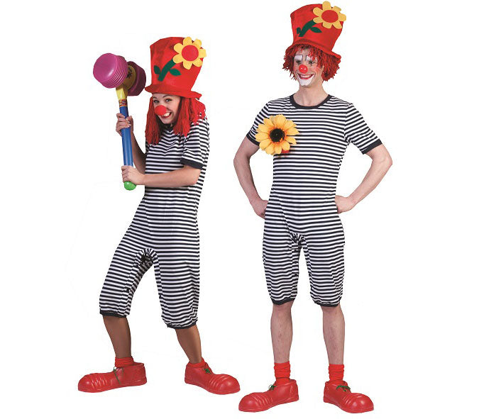 déguisement maillot de bain clown bleu adulte unisexe taille m