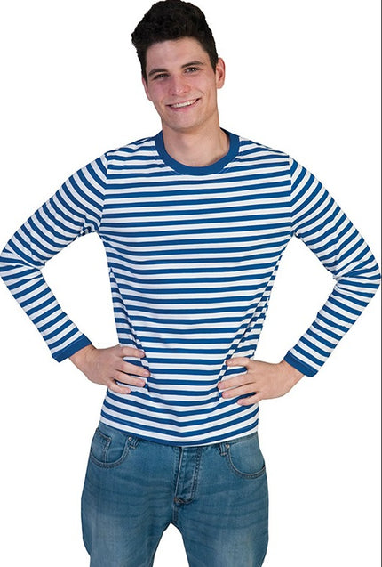 marinière bleu et blanc homme taille m