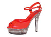 paire de chaussures pour femme à talon rouge pointure 40-41