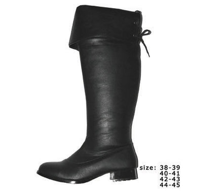 paire de bottes à lacets noir pointure 44-45