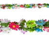 guirlande avec fleurs synthétiques 2m