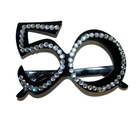 lunettes avec strass 50 ans