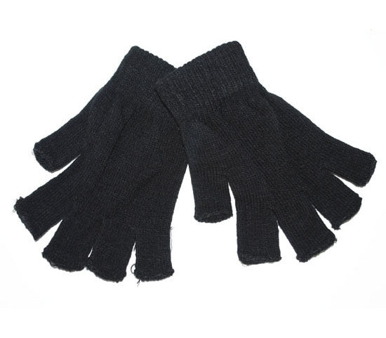 paire de mitaines noir