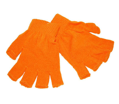 paire de mitaines orange