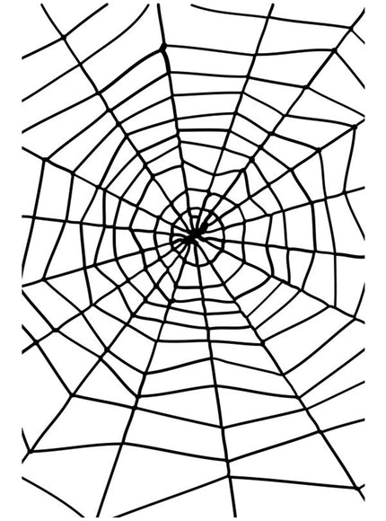 Toile d'araignée noire