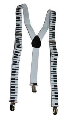 bretelles motif piano