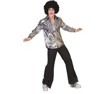 chemise métallisée homme taille xxl