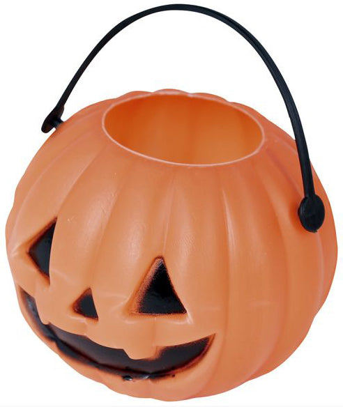 Seau citrouille des bonbons ou un sort 7 cm