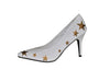 paire de chaussures à talon blanche & étoiles pointure 36-37