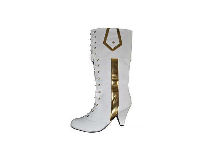 paire de bottes de pirate blanc pointure 38-39