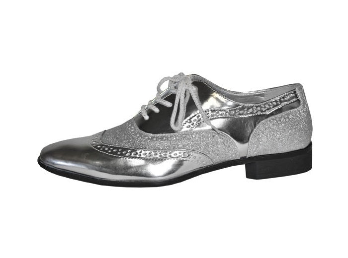 paire de chaussures homme argent pointure 44-45