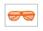 lunettes store fluo neon orange