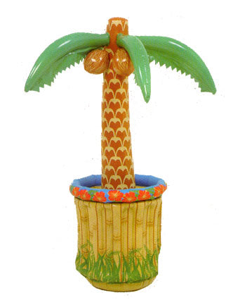palmier gonflable & stock à boissons 1m72