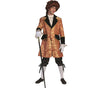 déguisement baroque ferdinand orange homme taille xxl