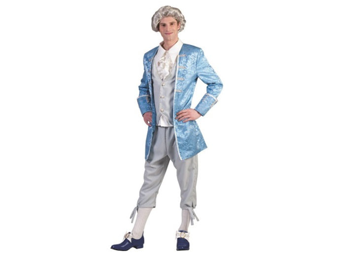 déguisement rococo louis bleu homme taille xxl