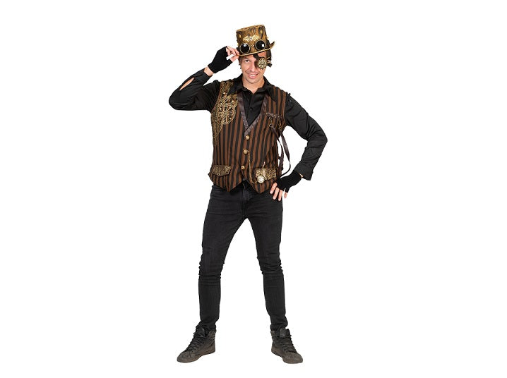 déguisement steampunk gilet homme taille xl/xxl