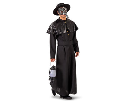 déguisement de médecin de la peste 2pcs homme taille l/xl