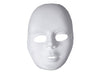 masque coque à peindre visage blanc 2