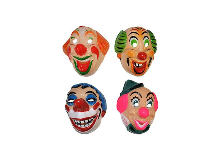 masque coque clown pour enfant mix