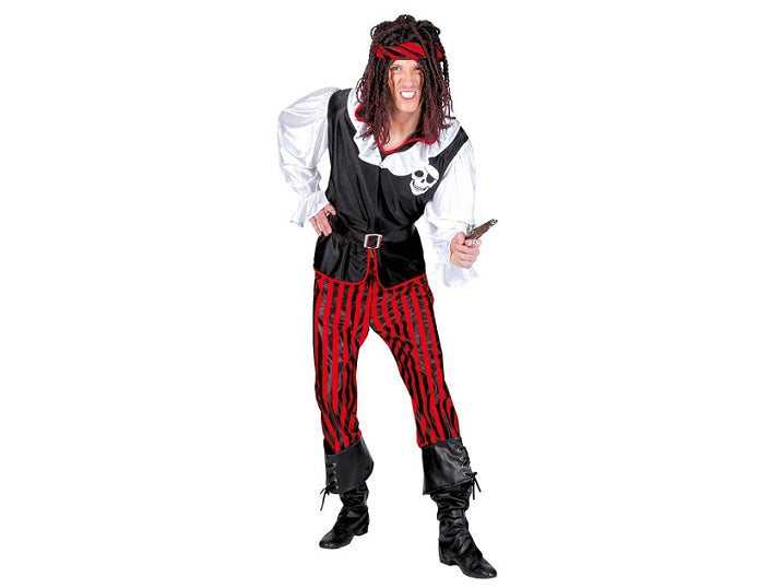 déguisement pirate jacky 4pcs homme taille xxl