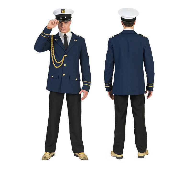 déguisement de capitaine homme taille m/l