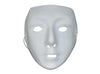 masque coque à peindre visage blanc 3