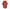 masque latex de diable démon rouge