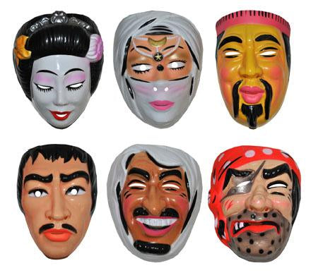 masque coque divers personnages