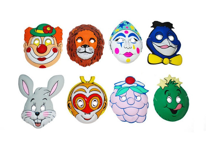 masque coque carnaval pour enfants mix